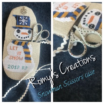 (image for) Snowman Scissors Case